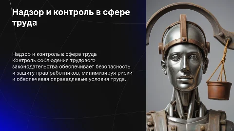 Надзор и контроль за соблюдением трудового законодательства