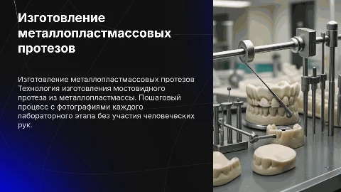 Технология изготовления мостовидного протеза: пошаговый процесс