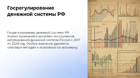 Динамика инструментов государственного регулирования денежной системы