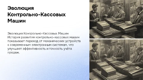 Развитие Контрольно кассовых машин
