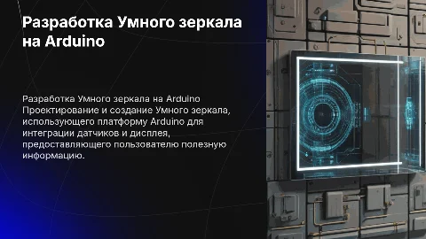 разработка Умного зеркала на базе Arduino