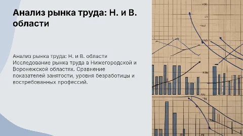 Анализ рынка труда Нижегородской и Воронежской областей