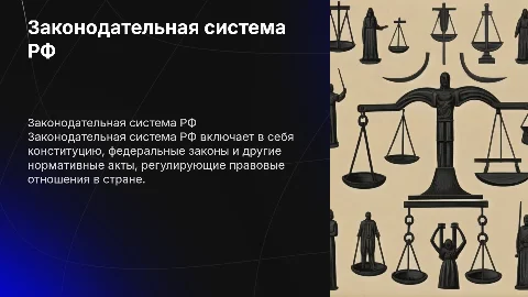 законодательная система рф