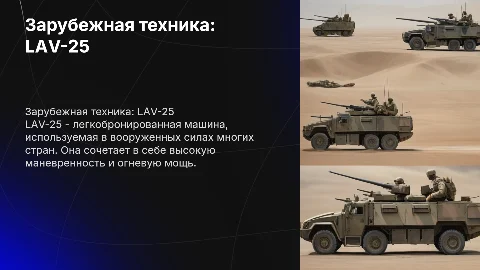 Зарубежная техника: LAV-25»