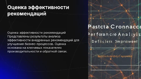 Оценка эффективности предложенных рекомендаций