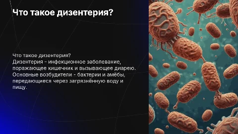 Дизентерия