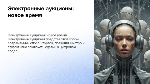 электронные аукционы