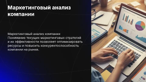 Маркетинговый анализ компании