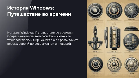 История операционной системы Windows