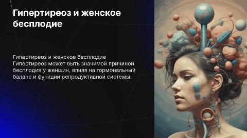 Гипертиреоз как причина женского бесплодия