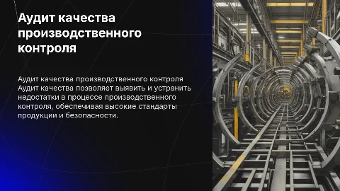 Аудит по качеству осуществления производственного контроля