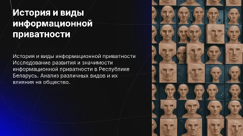История информационной приватности в Беларуси: виды и вызовы