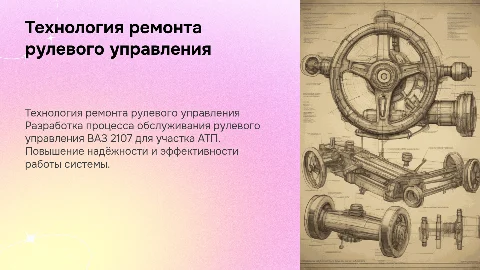 Разработка технологического процесса ТО и ремонта ВАЗ 2107