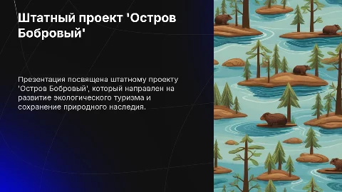 Штатный проект 'Остров Бобровый'
