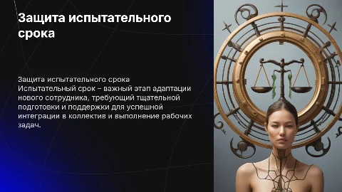 Защита испытательного срока