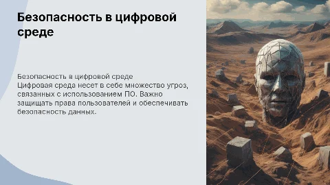 Безопасность в цифровой среде: защита прав и ПО