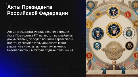 акты президента рф