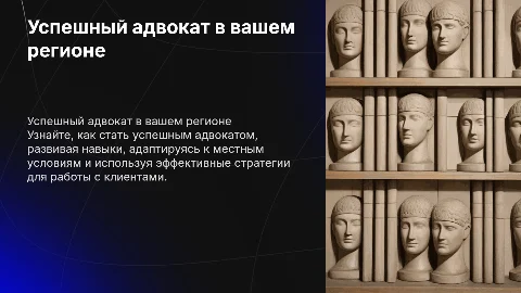 как быть успешным адвокатом в регионе