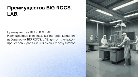 BIG ROCS. LAB. BENEFITS