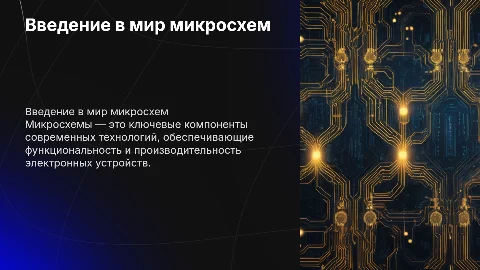 Микросхемы