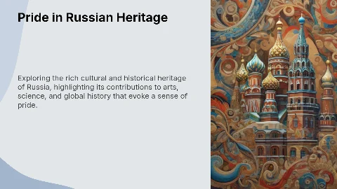 I'm Proud of Russian