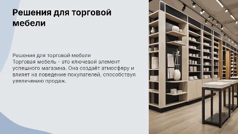 Торговая мебель