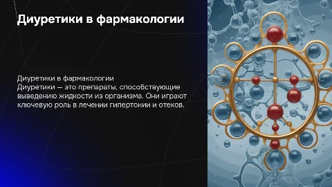 диуретики Фармакология