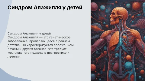 Синдром Алажилля у детей