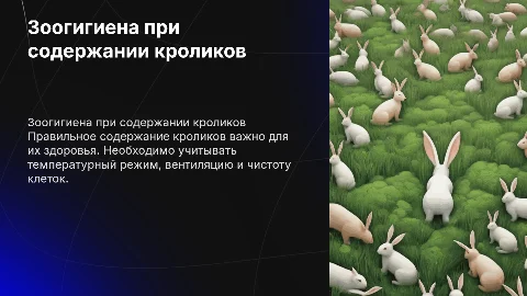 Зоогигиенические требования при содержании кроликов
