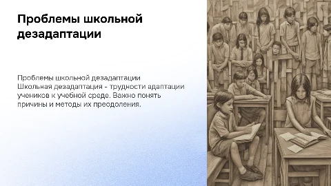 *Школьная дезадаптация