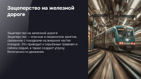Зацеперство на железнодорожном транспорте
