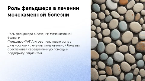 Лечебно-диагностическая деятельность фельдшера ФАП при МКБ