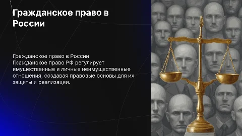 Гражданское право Российской Федерации