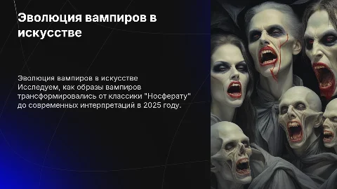 Как изменились вампиры в современном искусстве и поп-культуре?