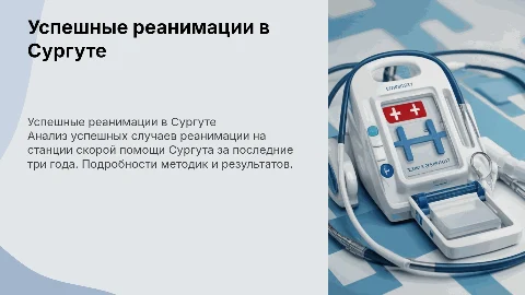 Клинические случаи успешной реанимации в Сургуте