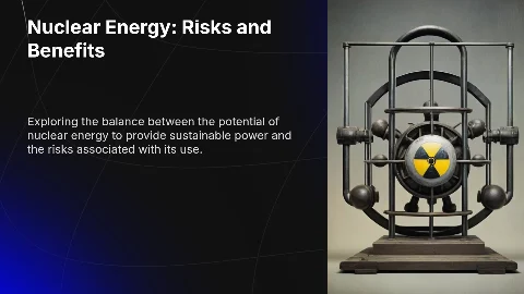 Nuclear Energy: Balancing Risks and Benefits