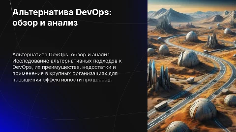 Альтернатива DevOps, Плюсы, минусы, применения в крупных компаниях