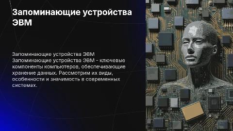 Запоминающие устройства ЭВМ