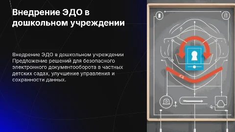 Внедрение защищенного электронного документооборота в ДОУ