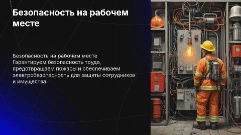 Охрана труда и безопасность на предприятиях