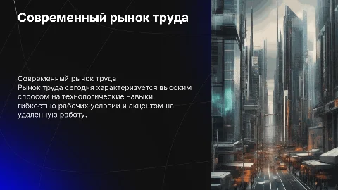 современный рынок труда