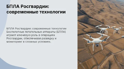 БПЛА, которые используются Росгвардией