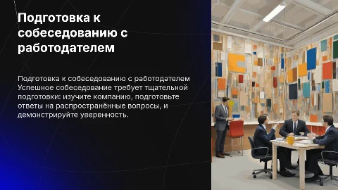 Собеседование с работодателем
