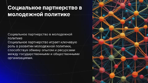 Социальное партнерство в сфере молодежной политики