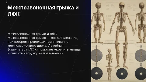 межпозвоночная грыжа и лфк