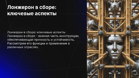 лонжерон в сборе