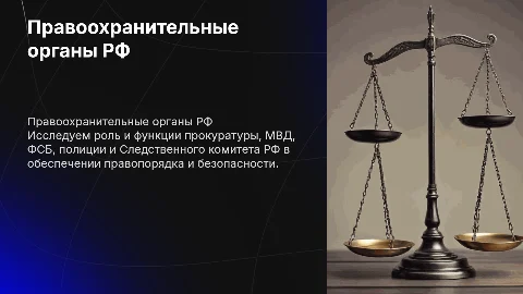 Правоохранительные органы РФ: прокуратура, МВД, ФСБ и полиция