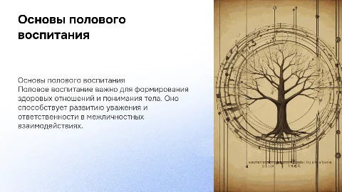Половое воспитание