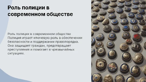 про полицию