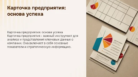 карточка предприятия